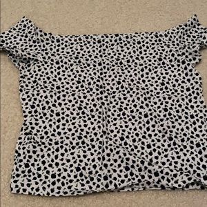 off the shoulder top